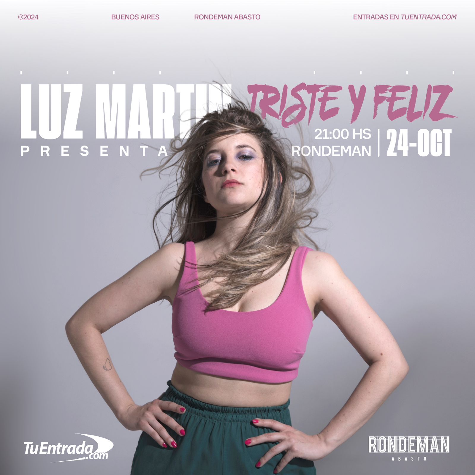 Luz Martin presenta su ep «Triste y Feliz»